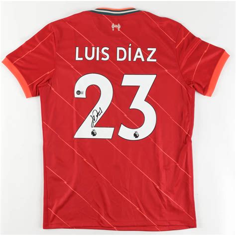 Luis Diaz Signed Jersey (Beckett) | Pristine Auction