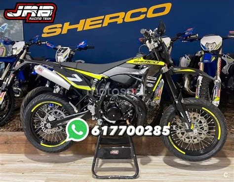 Motos SHERCO 50 sm rs de segunda mano y ocasión venta de motos usadas