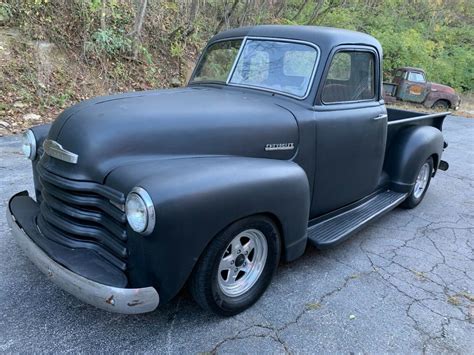 1949 Chevy 3100 5 Window Short Bed Badass SBC V8 Hotrod Patina Ratrod