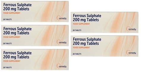 Ferrous Sulphate 200mg Tablets 28 x 5 | Xtreme Pharmacy | Reviews on ...