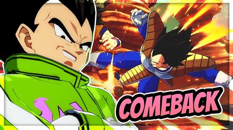 CRAZY VEGETA COMEBACK Dragon Ball FighterZ Ranked Matches Gameplay