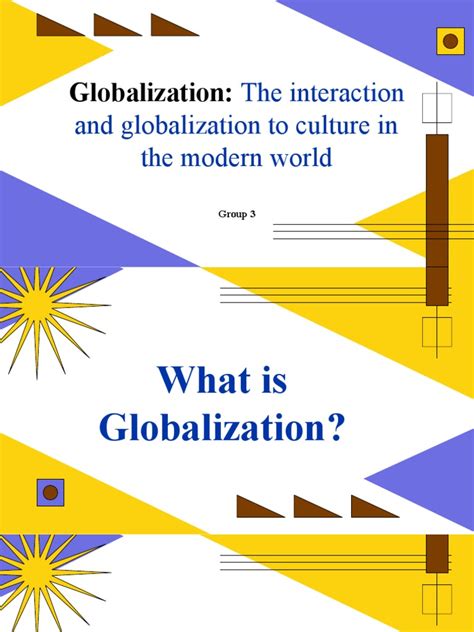 Globalization and Culture | PDF | Globalization | Economies