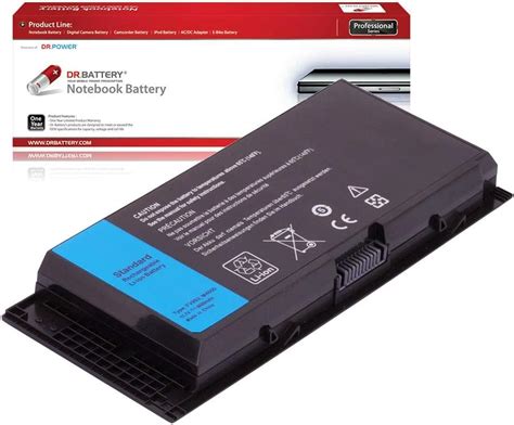 Dr Battery Fv Pg Rc Battery Replacement For Dell Precision M