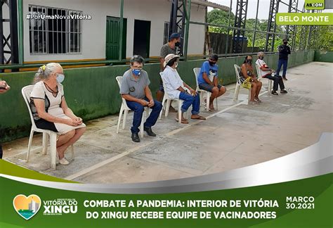 Combate a pandemia interior de Vitória do Xingu recebe equipe de