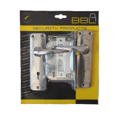 Bbl Mortice Lockset Lever Chrome Plated Brights Hardware Shop Online