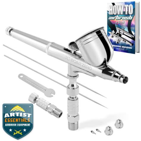 Dual Action Airbrush Kit With 3 Tips 609728824488 Ebay