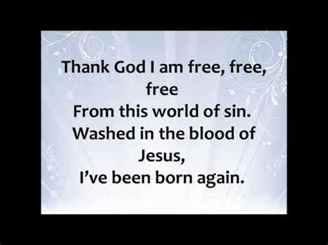 Thank God I Am Free by Gaither Band. - YouTube