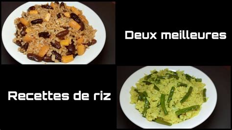 Comment Cuisiner Le Riz Aux Haricots Rouges Et Haricots Verts