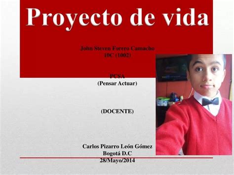 Ppt Proyecto De Vida Powerpoint Presentation Free Download Id5809239