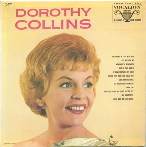 Dorothy Collins Dorothy Collins With Barney Kessel Trio 1965 Vinyl