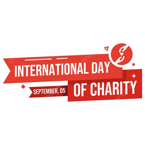 World Charity Day Vector Hd Images International Day Of Charity