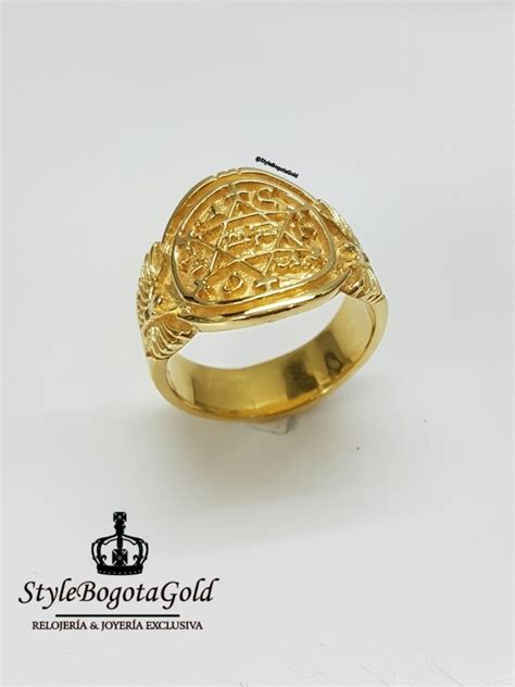 Venta Anillo Del Rey Salom N Original En Stock