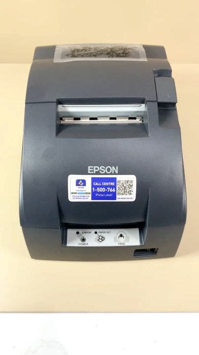 Printer Pos Dot Matrix Epson Tm U D Usb Manual Cutter Printer Struk