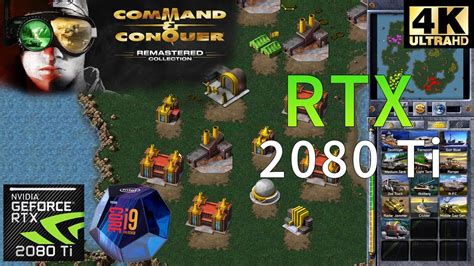 Command Conquer Remastered Collection 4K RTX 2080 Ti I9 9900K