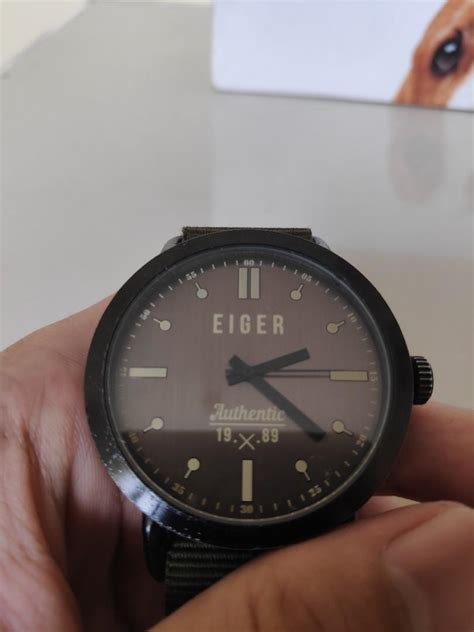 Eiger Aviator 1989 Jam Tangan Original Fesyen Pria Jam Tangan Di