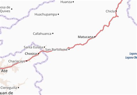 MICHELIN San Bartolomé map - ViaMichelin