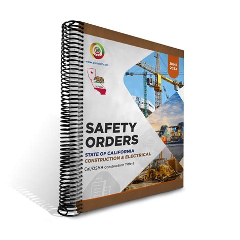 Cal/OSHA Construction Industry June 2023 Book - Pre Order – OSHAPDF LLC