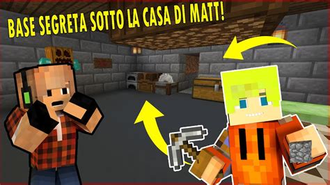 Costruisco Una Base Segreta In Minecraft Ita Youtube