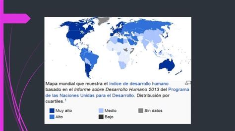 Paises Desarrollados Y Subdesarrollados