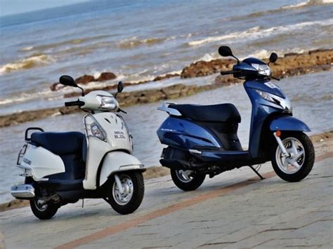 Honda Activa 125 Vs Suzuki Access 125 Comparison Review Gallery