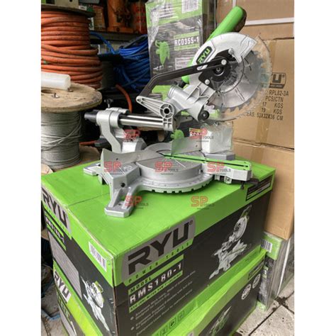 Jual MESIN MITER SAW SLIDING POTONG 7 KAYU ALUMINIUM RYU RMS180 1 RMS