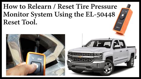 Chevy Silverado Tpms Relearn