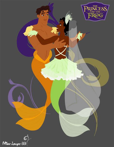 Tiana and Naveen by miss-lollyx-33 on DeviantArt