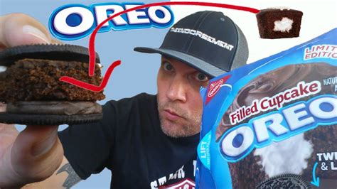 Limited Edition Filled Cupcake Oreo Review 236 Youtube