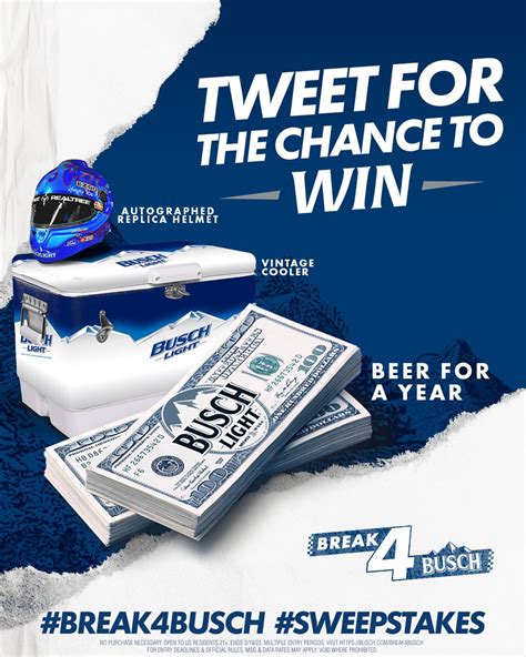 Busch Beer On Twitter Last Stage Last Chances To Win Our Prize