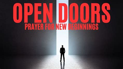 Prayer For Open Doors Prayer For Open Doors Of Opportunity YouTube