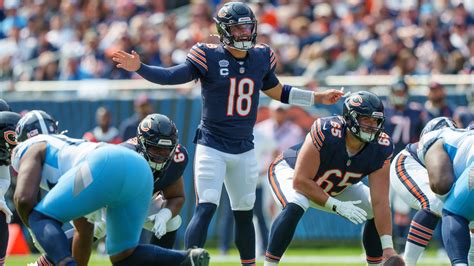 What Time Is The Chicago Bears Vs Carolina Panthers Tonight Date