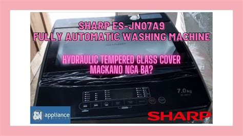 PART 1 SHARP ES JN07A9 FULLY AUTOMATIC WASHING MACHINE HYDRAULIC