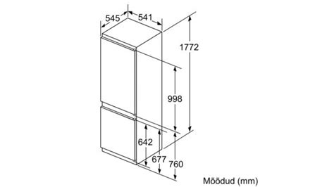 KI5862S30 Integreeritav külmik sügavkülmik sügavkülmik all NEFF EE