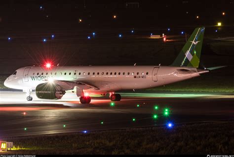 Ln Wec Wideroe Embraer E190 E2 Erj 190 300 Std Photo By Niclas Rebbelmund Id 890637