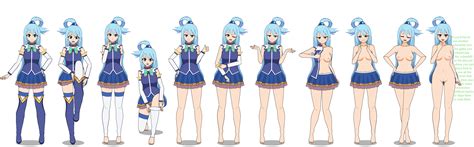 Kisekae Aqua Konosuba Kono Subarashii Sekai Ni Shukufuku Wo Anime Fandoms