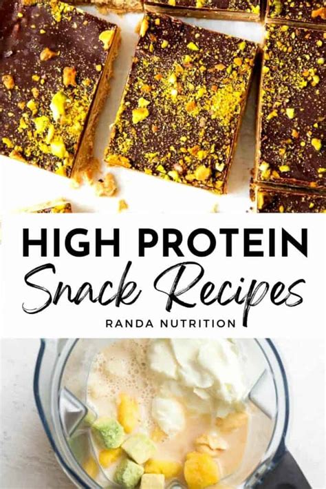 35+ High Protein Snacks to Keep Fuelled Between Meals | Randa Nutrition