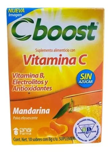 C Boost Vitamina C Vitamina B C10 Sobres Grisi Farma Mercadolibre