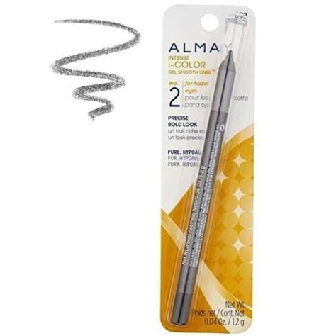 Almay Intense I Color Gel Smooth Pencil Eyeliner Charcoal 033 Eye Line