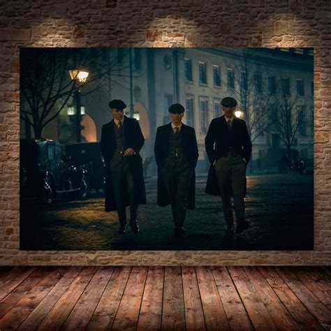 Tableau Peaky Blinders In The Street Ma Jolie Toile