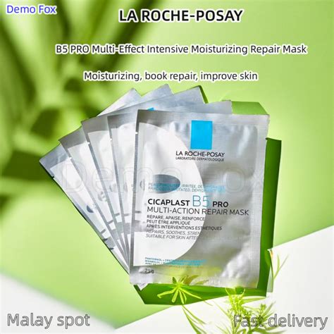 La Roche Posay B5 Pro Multi Effect Repair Mask Moisturizing And Soothing Skin Diminishing Acne