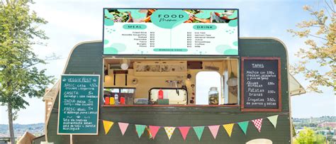 4 engaging menu board template ideas for food trucks