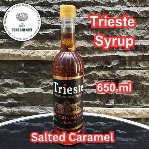 Jual Trieste Syrup Flavoured Sirup Rasa 650 Ml Shopee Indonesia