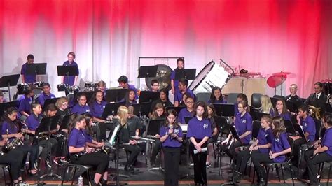 2018 Bms Band Fall Concert 7th Grade Youtube