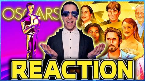 Oscar Nominations Live Reaction Youtube