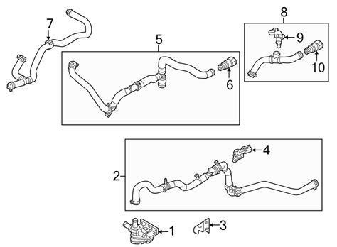 Ford Focus Hvac Heater Hose CV6Z18472C Lakeland Ford Online Parts