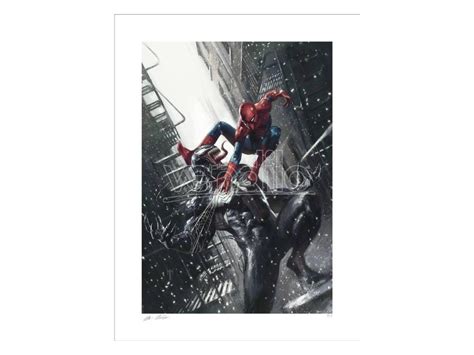 Marvel Art Print Spider Man Vs Venom X Cm Unframed Sideshow