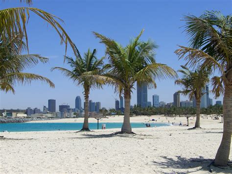 Al Mamzar Beach Park in Dubai, UAE