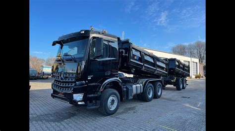 Mercedes Benz Arocs Seiten Kipper Mit Bordmatic Meiller