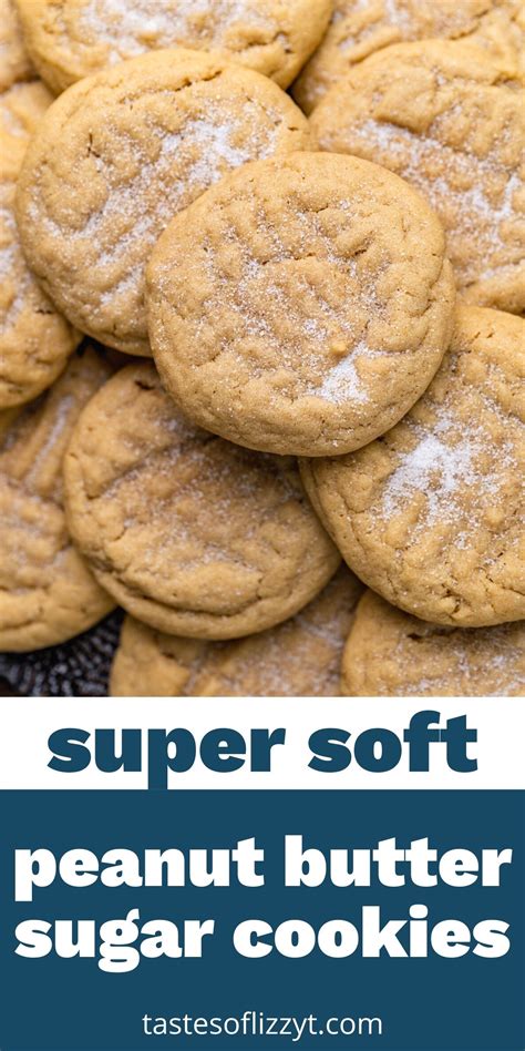 Soft Peanut Butter Cookies Recipe Tastes Of Lizzy T