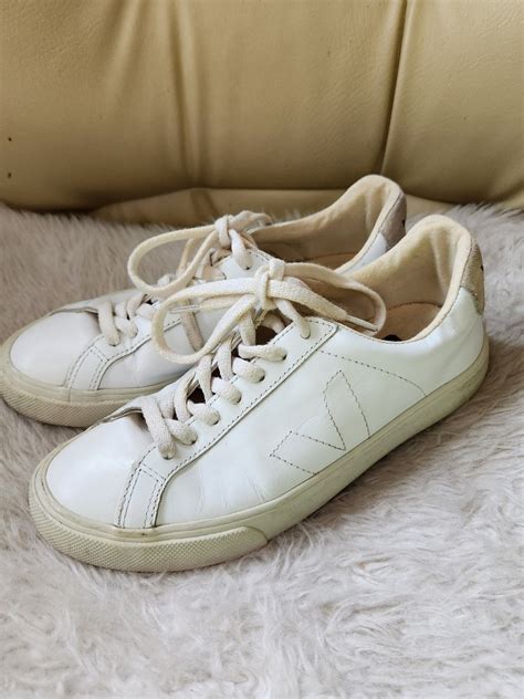 Authentic Veja All White Size Euro Women S Fashion Footwear